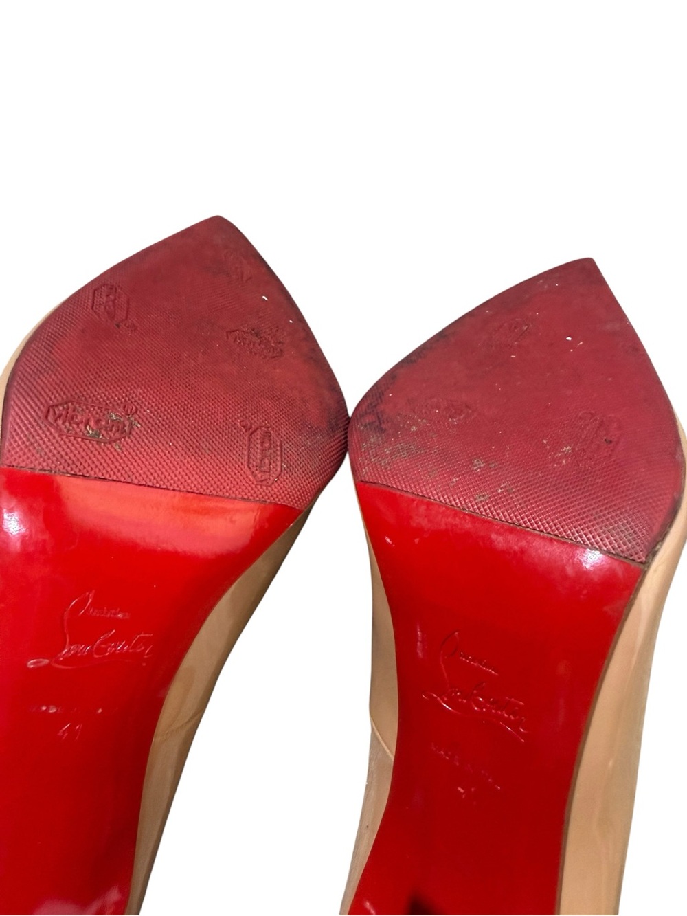 Christian‎ Louboutin Pigalle Nude Patent 120 EU 41 - Picture 11 of 12